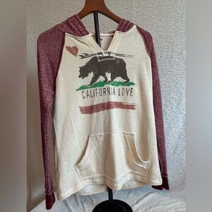 California Love Bear Hoodie